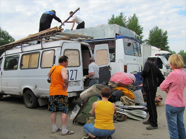 Омск. погрузка. 1 июня утро